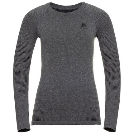 Odlo Damen Shirt Performance Warm Eco Baselayer Top Crew Neck L/S 196191
