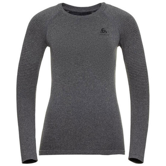 Odlo Damen Shirt Performance Warm Eco Baselayer Top Crew Neck L/S 196191