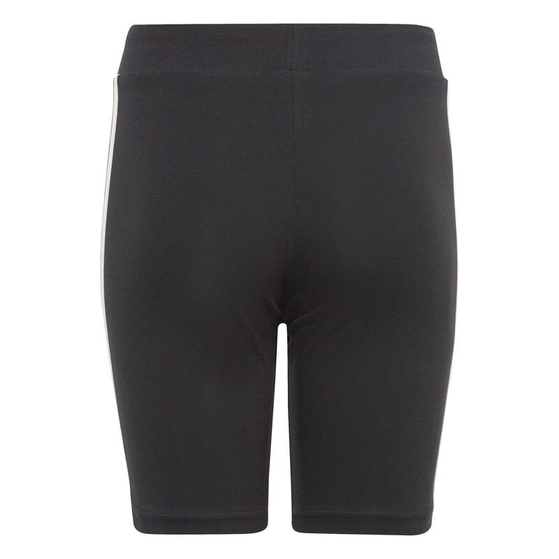 Pantaloni scurți copii adidas Essentials 3‑Stripes Cotton Bike Tights