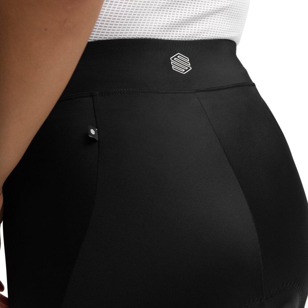 Cuissard vélo avec peau femme Cyclisme Core Bonette Noir 4/7