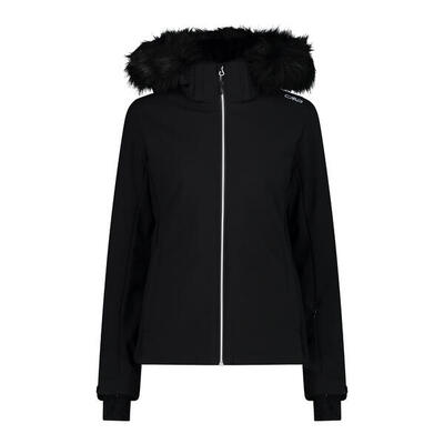 Dames skijack met afneembare capuchon cmp