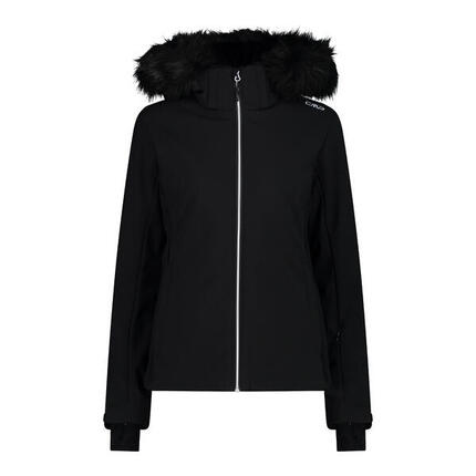 Veste de ski zippée avec capuche amovible femme CMP