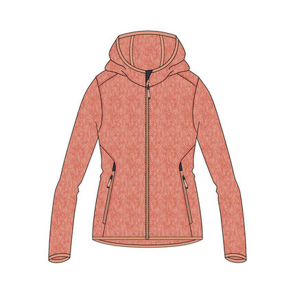 CMP Mädchen Fleece Jacke Fix Hood 3H19825