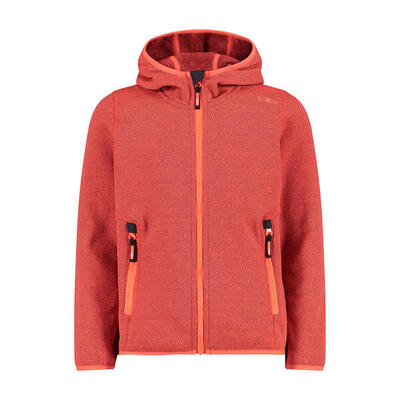 CMP Mädchen Fleece Jacke Fix Hood 3H19825
