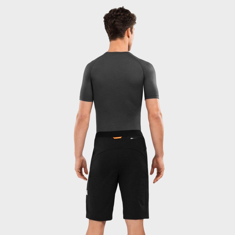 Shorts da gravel uomo Ciclismo Block Nero 2/7