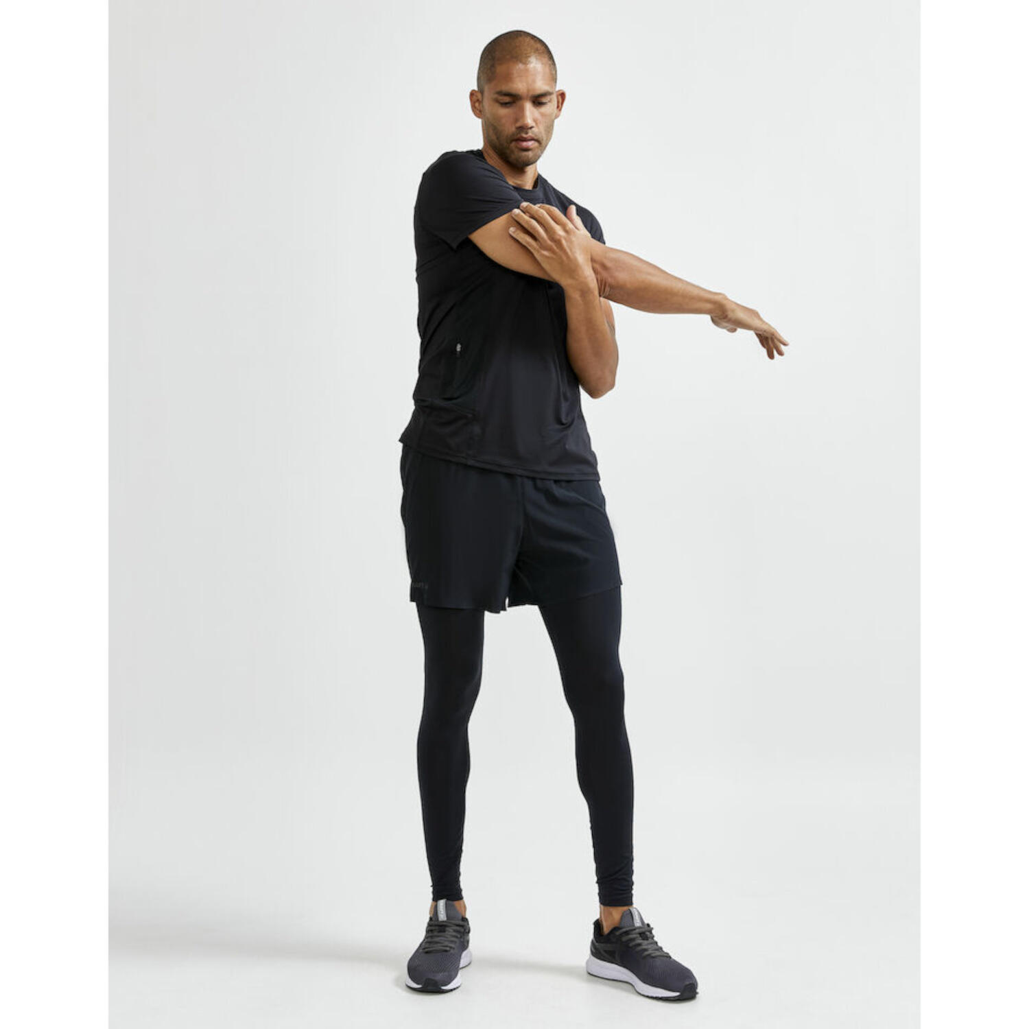 Craft Core Essence Tight Heren - Zwart 3/4