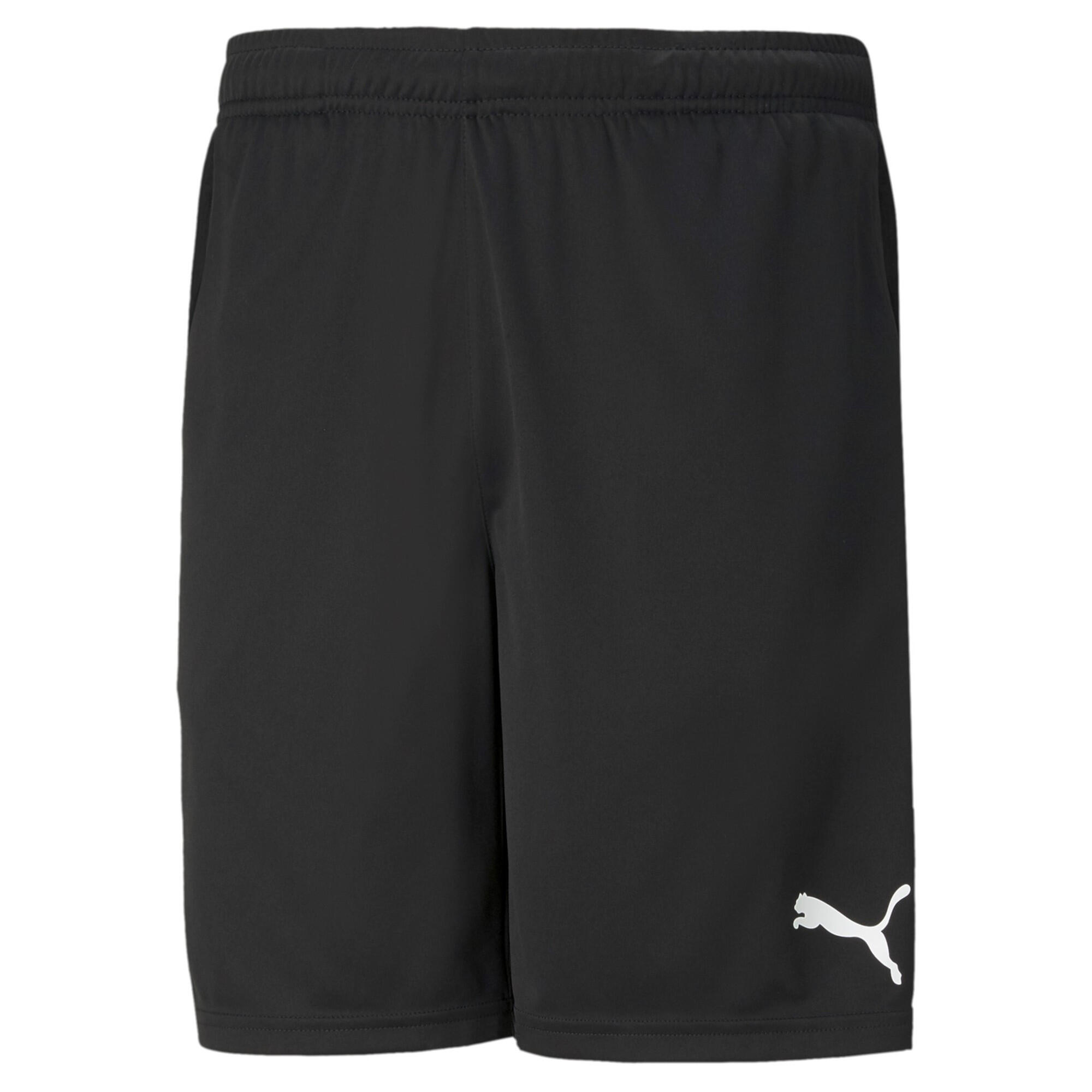 Puma - Shorts D'Entraînement Pour Homme Puma Teamrise En Noir Et Blanc - Short - Blanc|noir - Decathlon