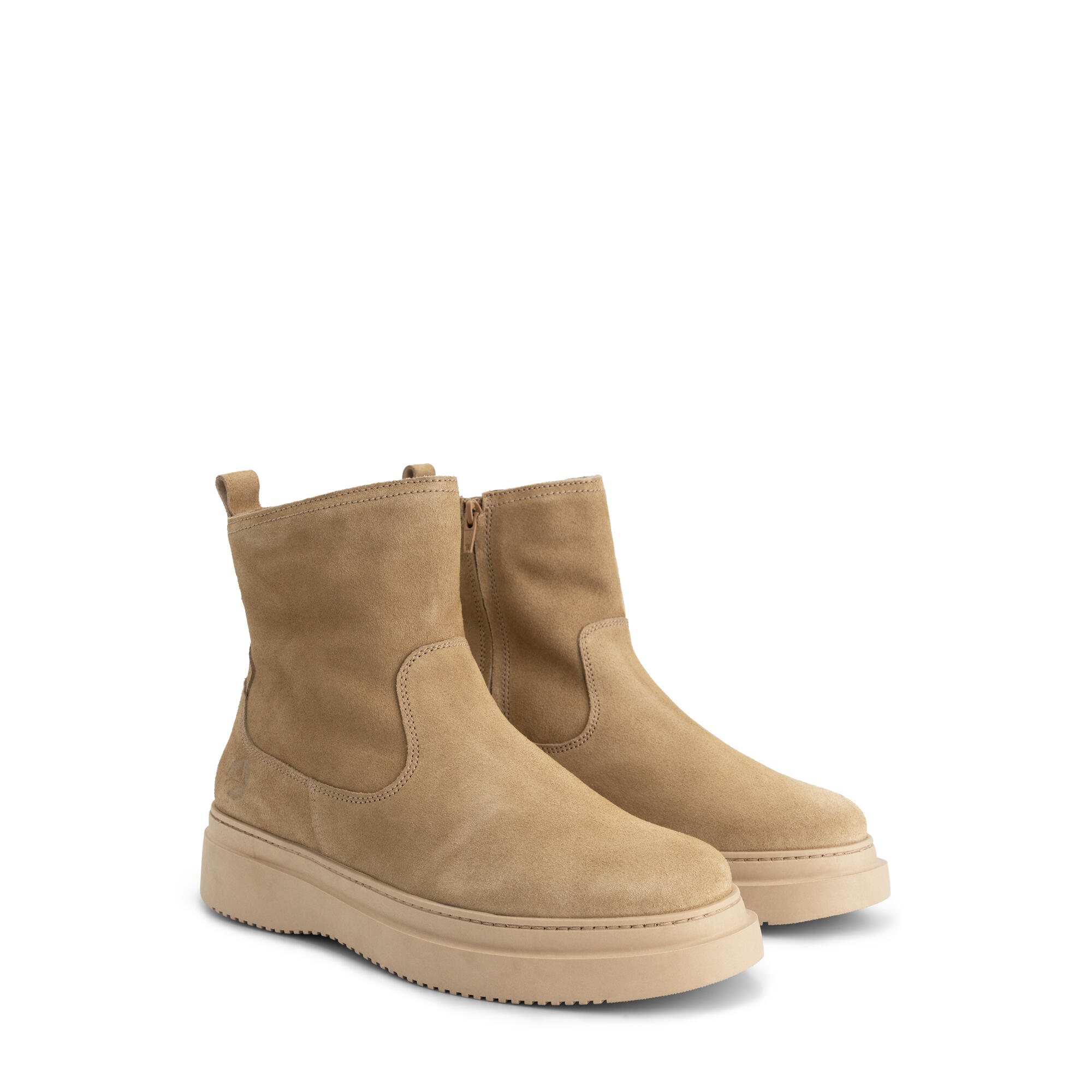 Travelin' - Okanagan Hommes - Bottes D'Hiver - Doublées De Laine - Sable - Bottes - Beige - Decathlon