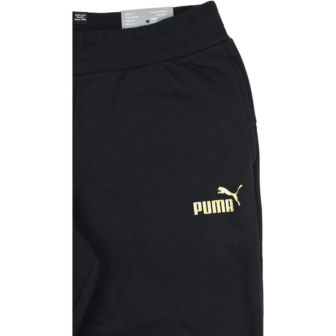 Puma Essential Sweatpants FL G, Girly , pantalon, noir 3/3