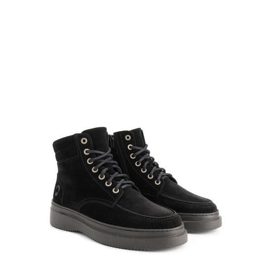 Edmonton Herren - Schnürboots - Wolle gefüttert - Schwarz