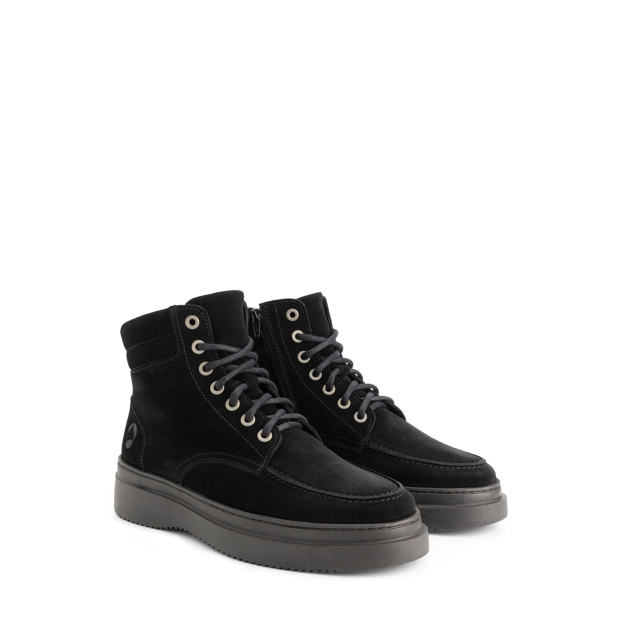 Travelin' - Edmonton Hommes - Bottes À Lacets - Doublées De Laine - Noir - Bottes - Noir - Decathlon