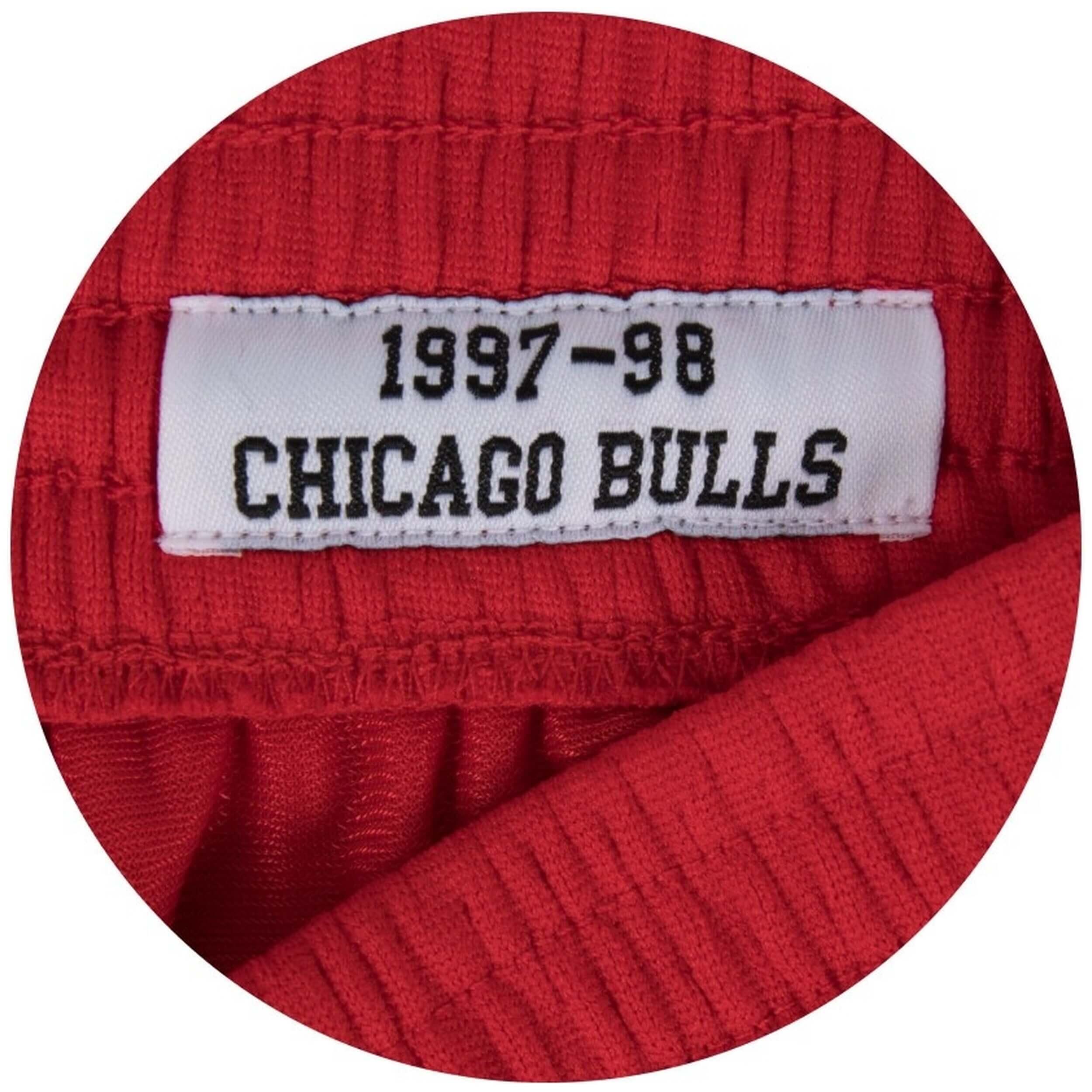 Short NBA Chicago Bulls 1997-98 Mitchell & Ness Swingman Rouge 4/5