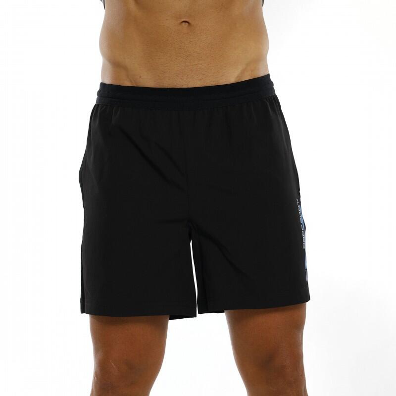 Pantalón Corto de Pádel Drop Shot Short Zero Negro 2/3