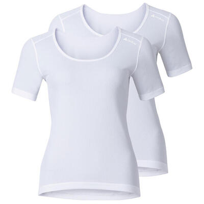 Odlo Damen Unterwäsche Shirt crew neck CUBIC 2 Pack 192281