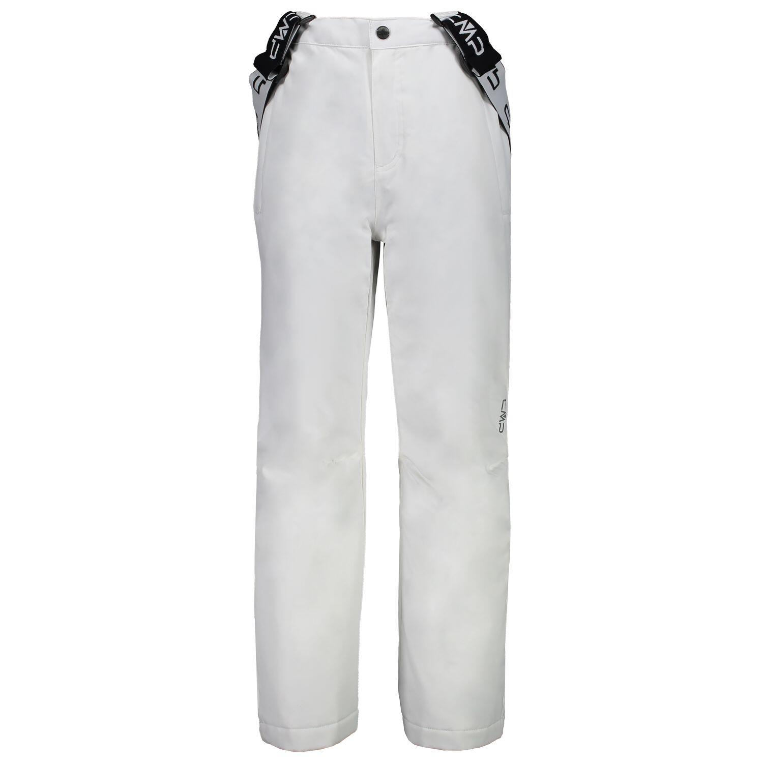 Cmp - Salopette De Ski Enfant Cmp - Pantalon De Ski - Blanc|gris|noir - Decathlon