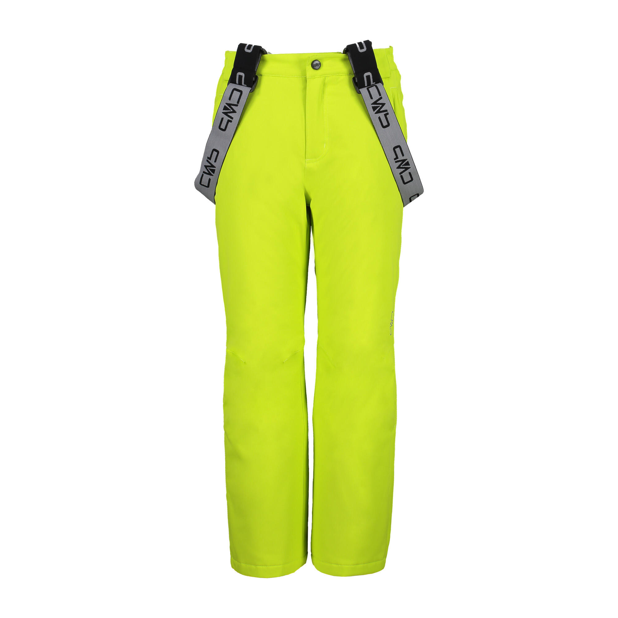 Cmp - Salopette De Ski Enfant Cmp - Pantalon De Ski - Jaune|noir|vert - Decathlon