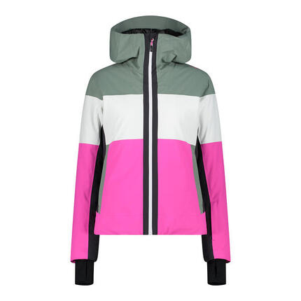 CMP Damen Skijacke Woman Jacket Zip Hood 3W0676