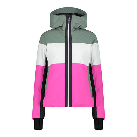 CMP Damen Skijacke Woman Jacket Zip Hood 3W0676