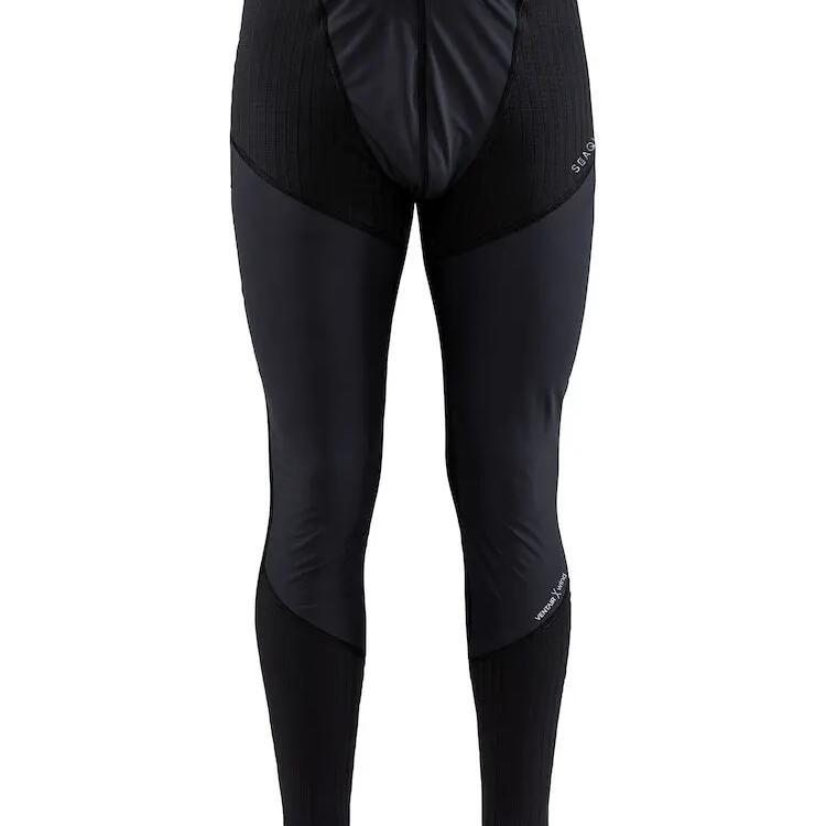 ACTIVE EXTREME X WIND BASELAYER PANTS MEN BLACK GRANITE