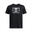 Tricou universal 1386793001 cu mânecă scurtă negru bărbătesc