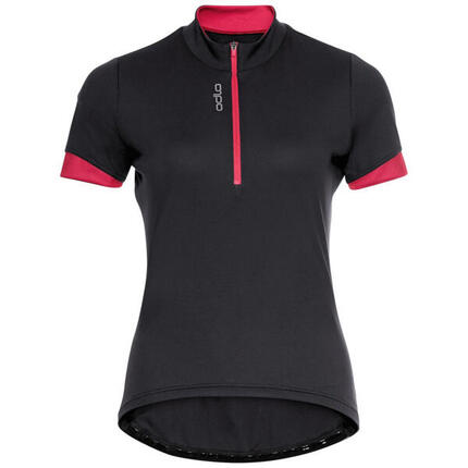 Odlo Damen Radtrikot Stand-up collar s/s 1/2 zip ES 411971