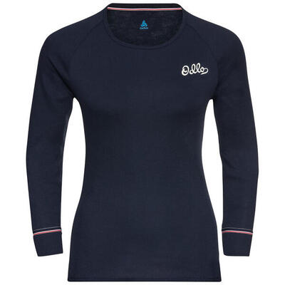 Odlo Damen Shirt Active Warm Originals Eco Baselayer Top Crew Neck L/S 159291