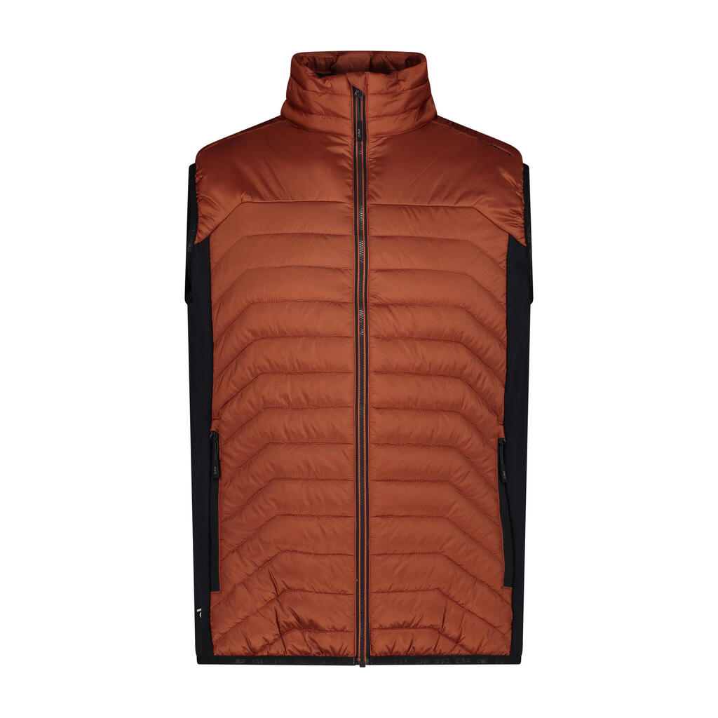 Sleeveless hybrid down jacket CMP