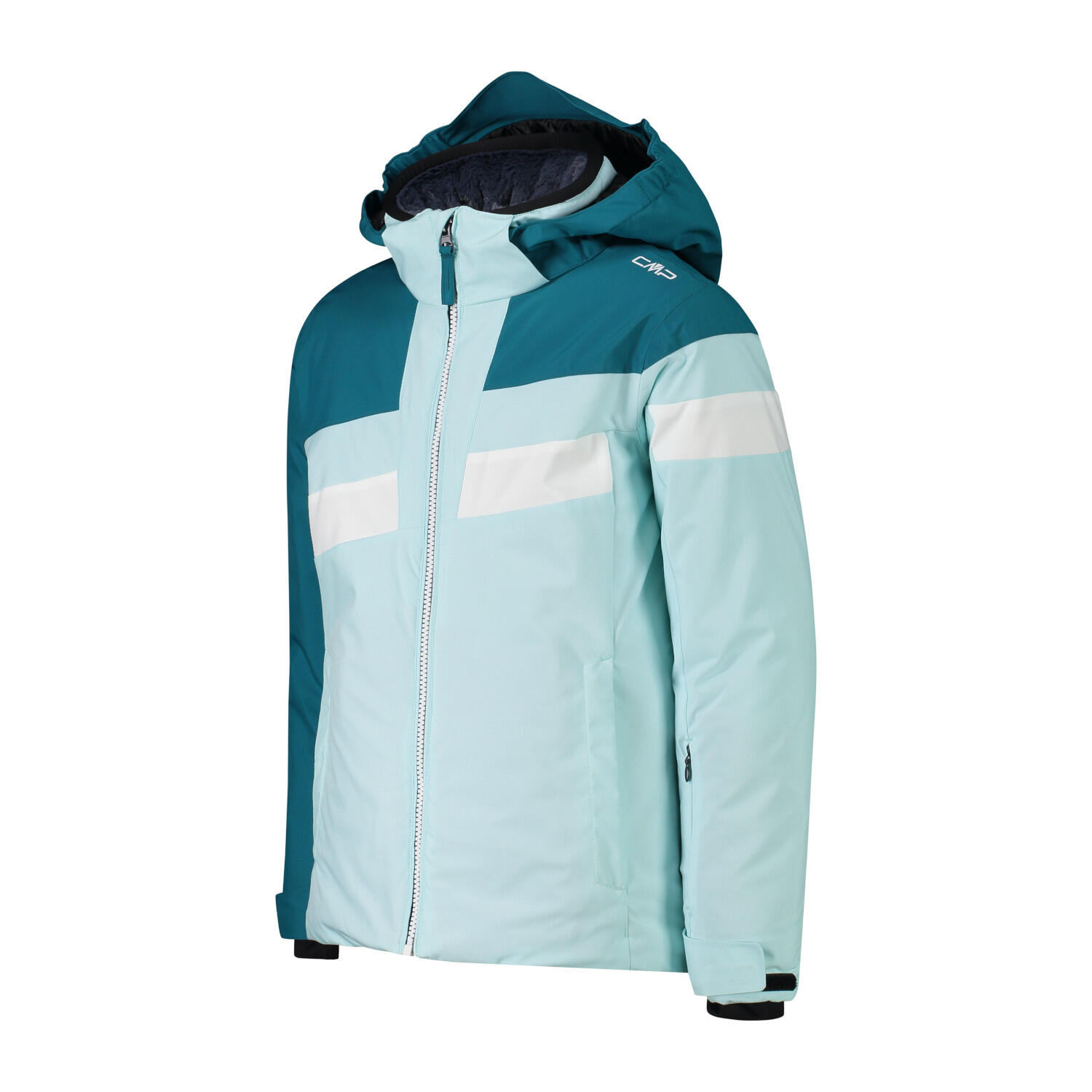 CMP Mädchen Skijacke KID G JACKET SNAPS HOOD 34W4825 3/3