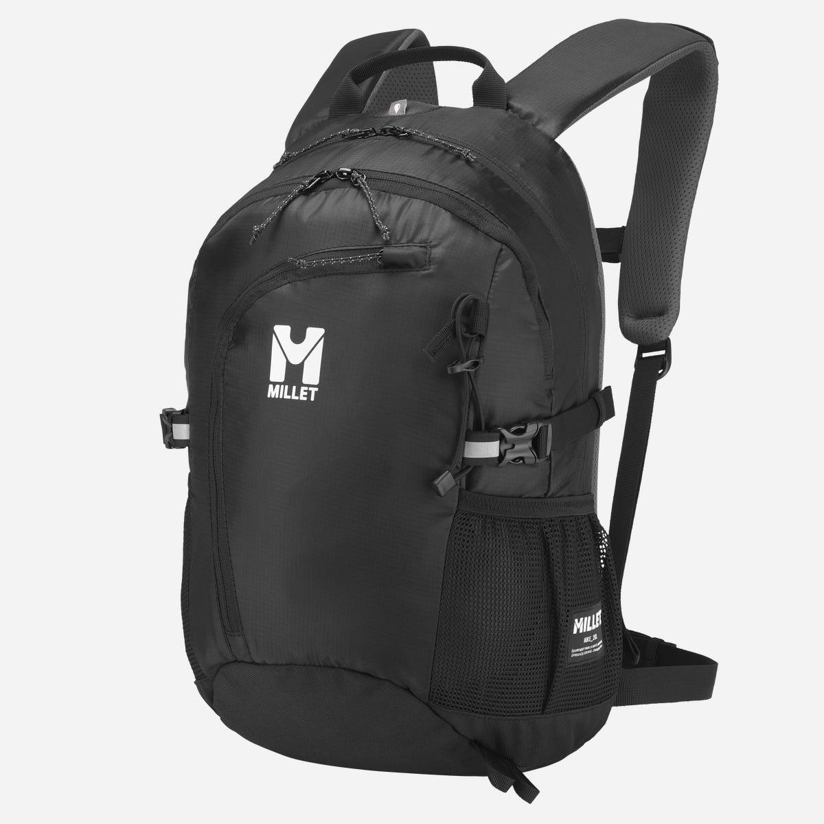 Sac à Dos Randonnée GES 20L – Léger (310g), Imperméable, Housse Pluie Intégrée, Ordinateur 15.6″, Bandes Réfléchissantes