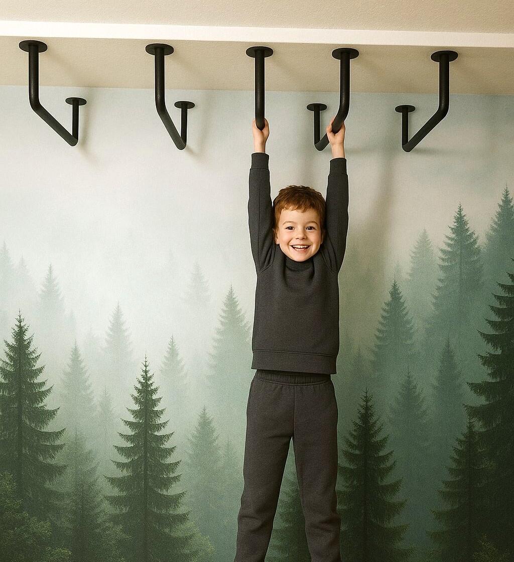 Barre de traction plafond RBX en métal 100 kg 7/7