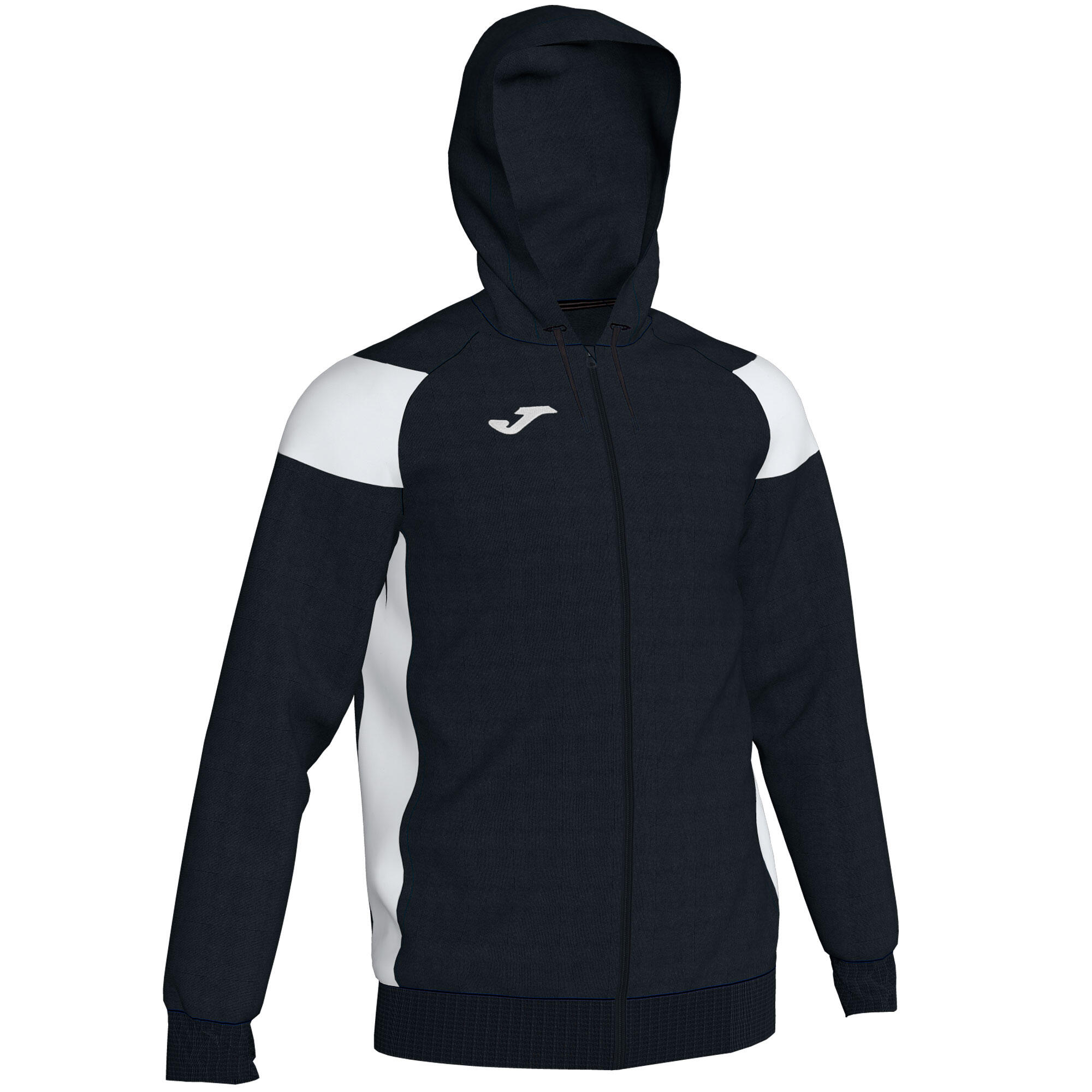Veste à capuche Garçon Joma Crew iii noir blanc 1/5