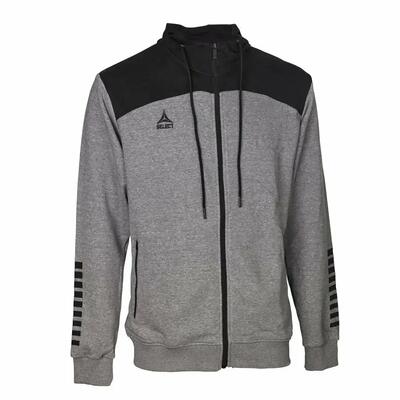 Hooded sweatshirt select oxford