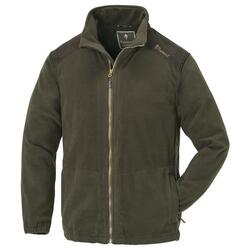 Pinewood Veste en Polaire Retriever - Olive Foncé/Marron Daim
