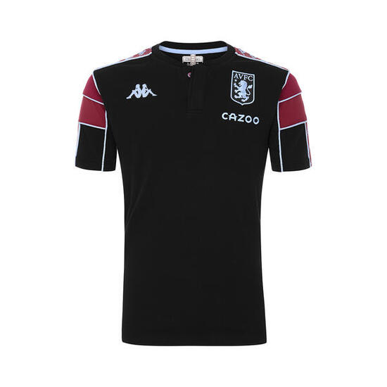 Polo Uomo Kappa Aston Villa Nera 2021/2022