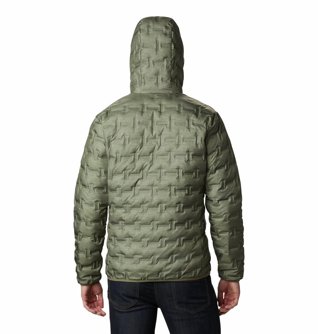 Kurtka Turystyczna Puchowa Męska Columbia Delta Ridge Down Hooded Jacket 2/6