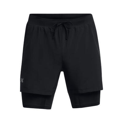 Pantaloni Corti Under Armour Ua Launch 5 2-In-1 Shorts Adulto