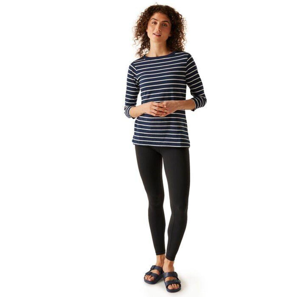 REGATTA Regatta T-Shirts Bayletta Tee  Femmes Navy/White 3/5