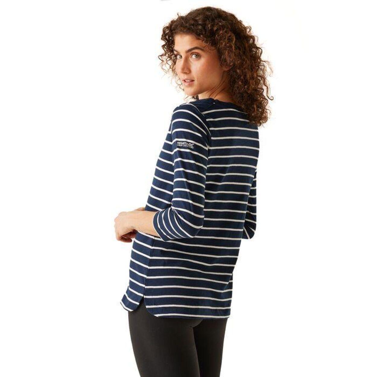 REGATTA Regatta T-Shirts Bayletta Tee  Femmes Navy/White 2/5