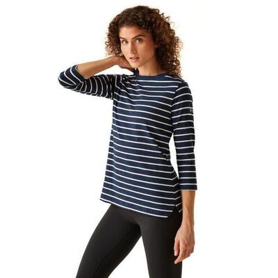 Regatta regatta t-shirts bayletta tee dames navy/white