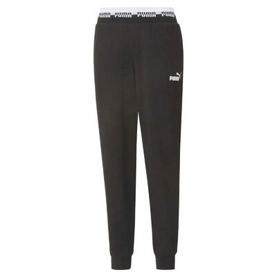 Dames amplified joggingbroek (zwart)