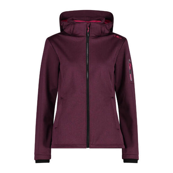 CMP Damen Softshelljacke Woman Jacket Zip Hood 39A5006M