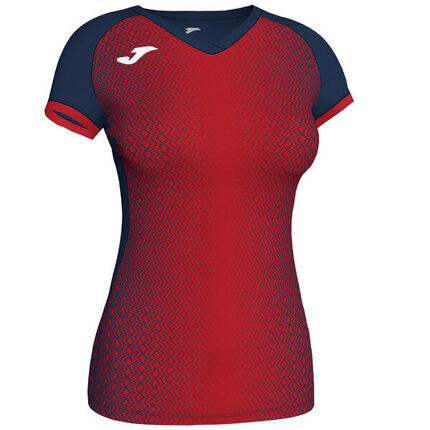 Maillot Manches Courtes Football Femme Joma Supernova Rouge