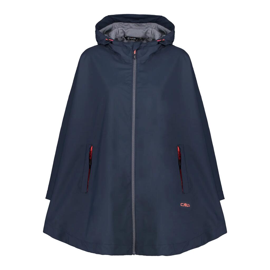 Poncho with waterproof hood for women CMP