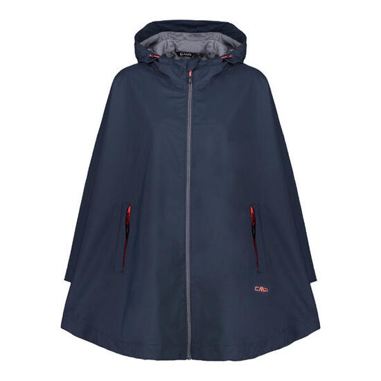 Poncho avec capuche imperméable femme CMP