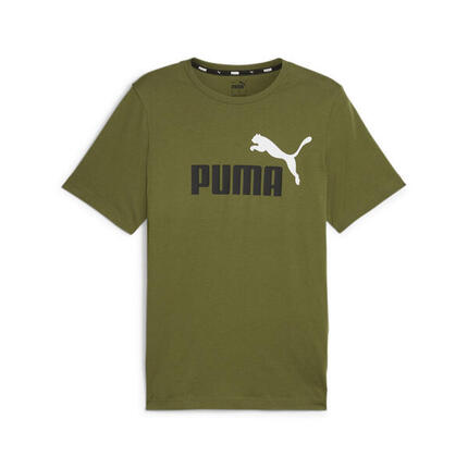 T-shirt Essentials+ 2-Colour Logo Homme PUMA High Risk Red