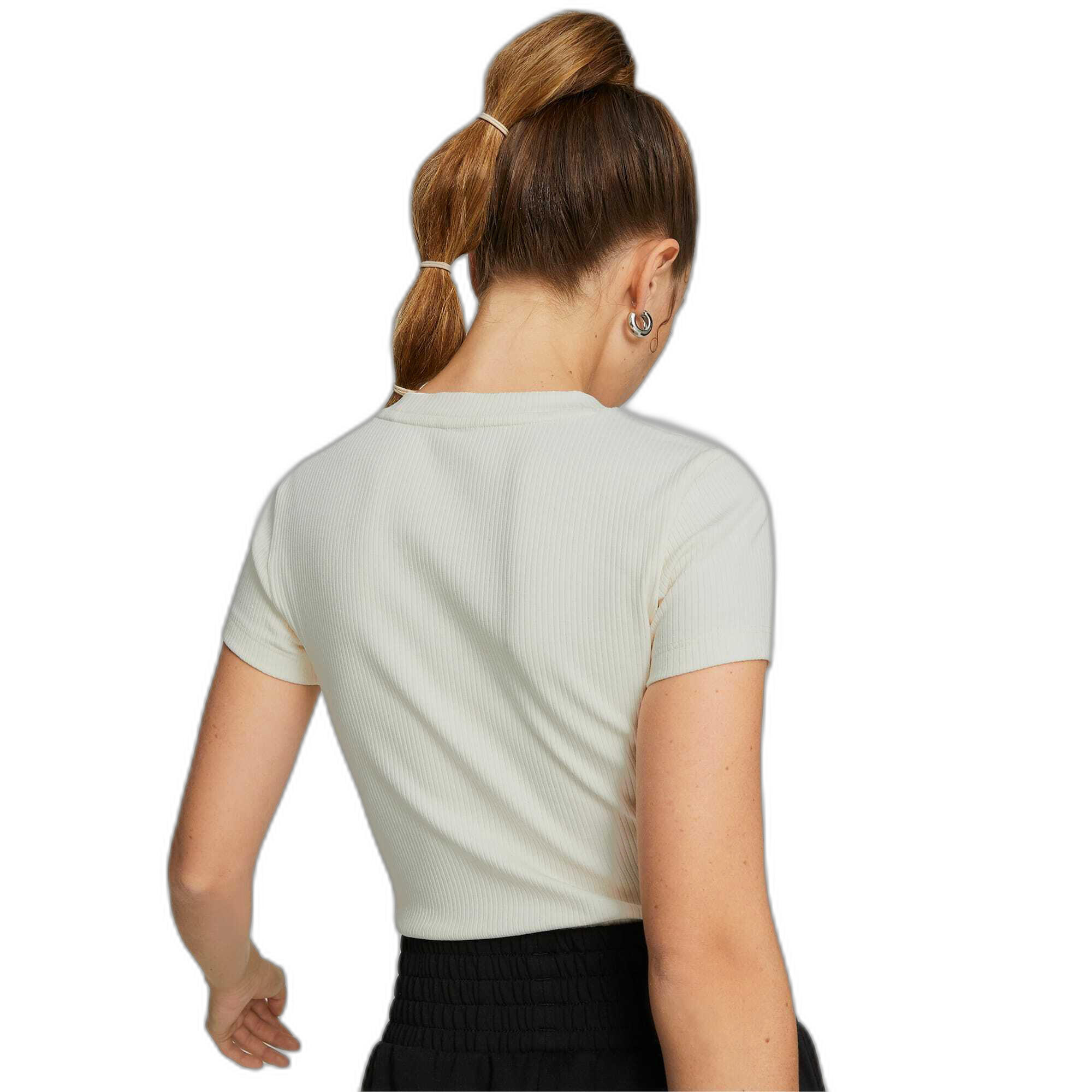 T-shirt slim femme Puma Classics Ribbed 4/7