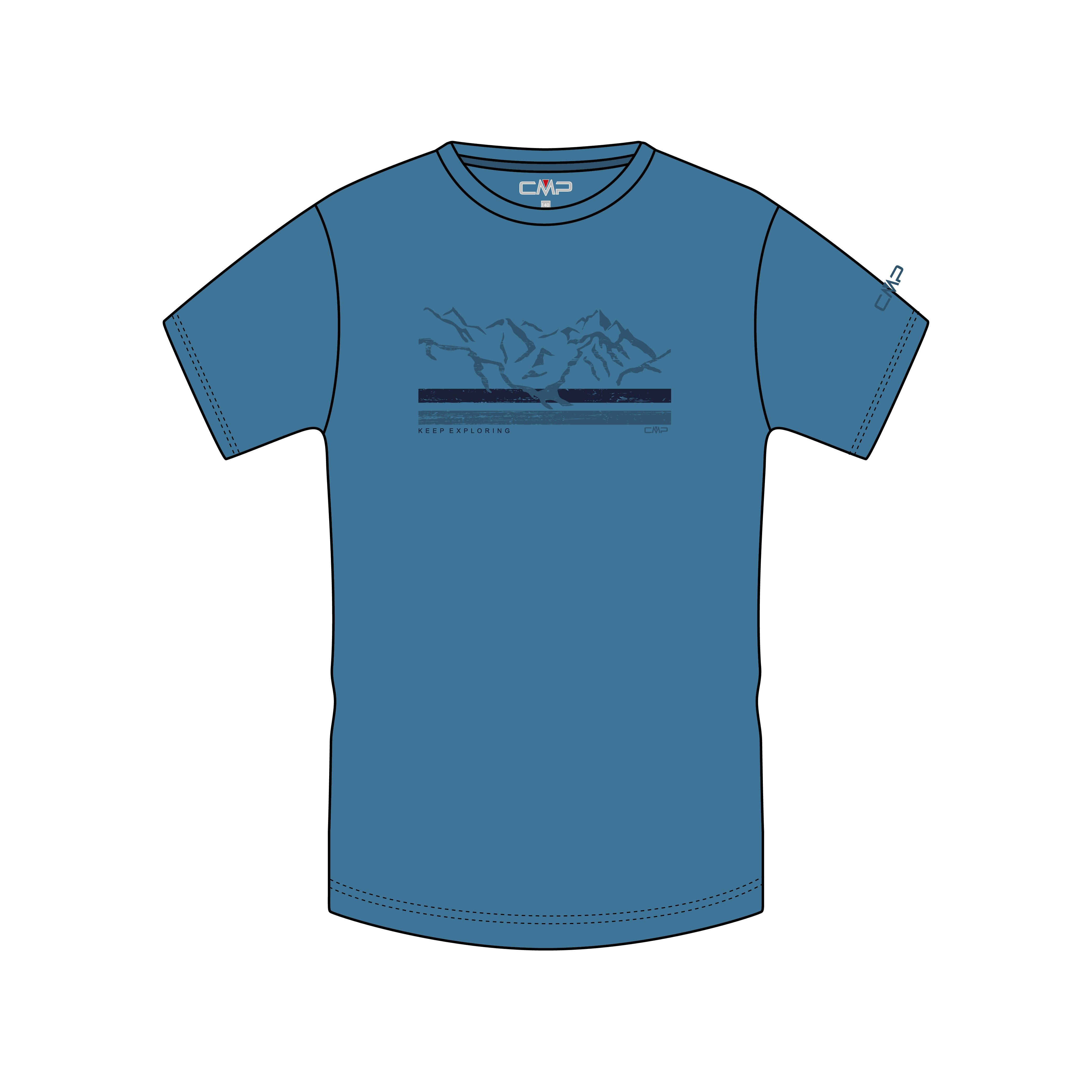 Tricou pentru copii CMP 38T6744