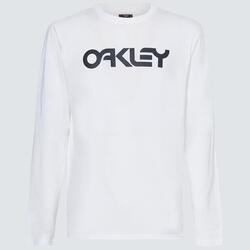 T-shirt manches longues Mark II L/S Tee Blanc - OAKLEY