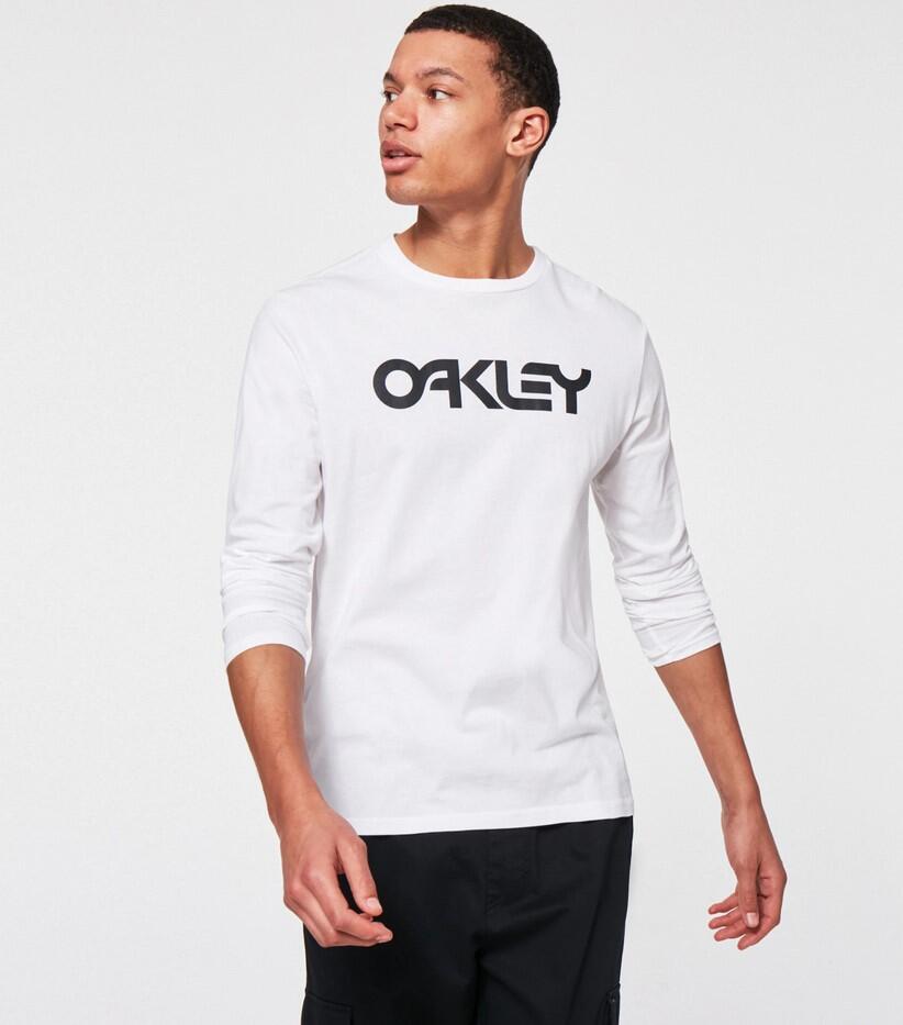 T-shirt manches longues Mark II L/S Tee Blanc - OAKLEY 2/3