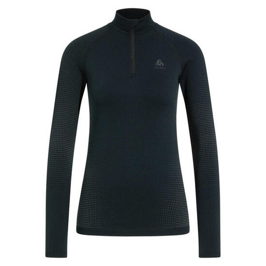 Odlo Damen Shirt Performance Warm Eco Baselayer Top Turtle Neck L/S HZ 196221